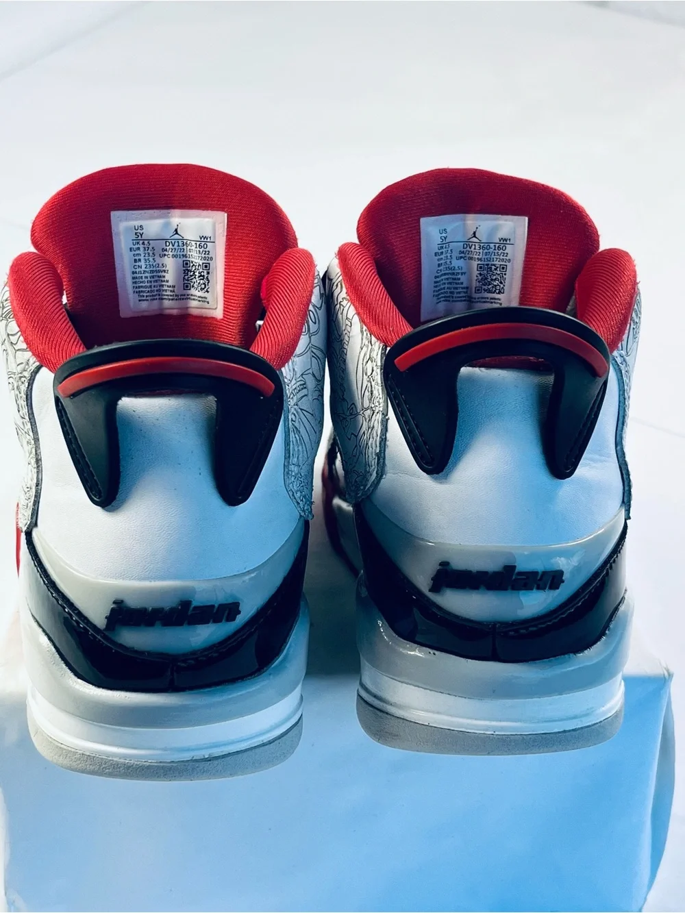 Nike  Air Jordan DUB Zero GS #DV1360-160 Youth:5Y Athletic Sneakers